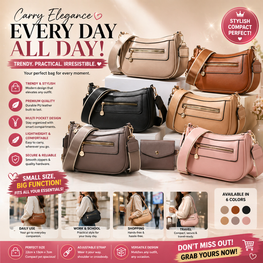 2 in 1 Sling Bag with Coin Purse