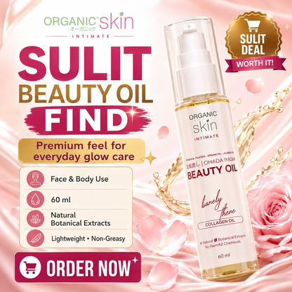 ORGANIC SKIN Japan Intimate Beauty Oil for Stretch Marks & Scar Treatment 60ml