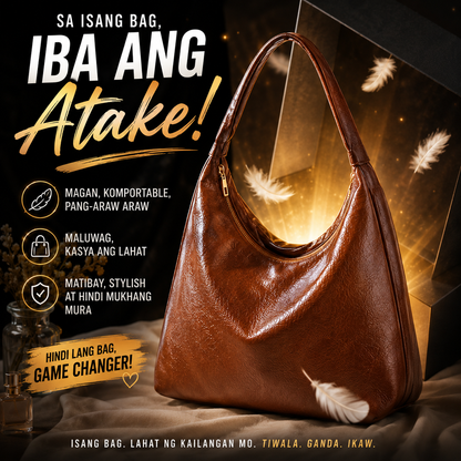Soft Leather Hobo Bag