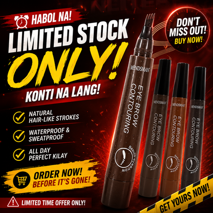 Waterproof 4 Tip Liquid Brow Tattoo Pen
