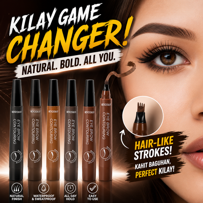 Waterproof 4 Tip Liquid Brow Tattoo Pen
