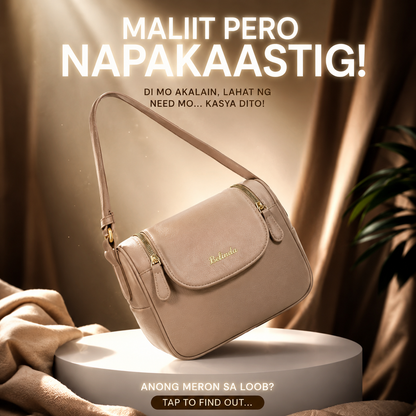 High-end Korean Leather Classy Shoulder Crossbody Bag