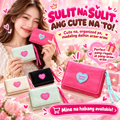 Candy Girls Tri-Fold Wallet
