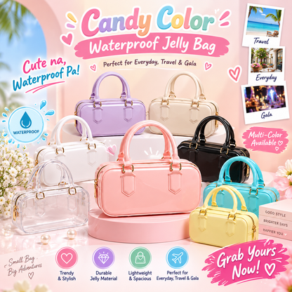 Candy Color Waterproof Jelly Bag