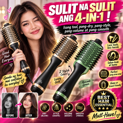 Hot Air Brush Hair Styler Dryer & Volumizer