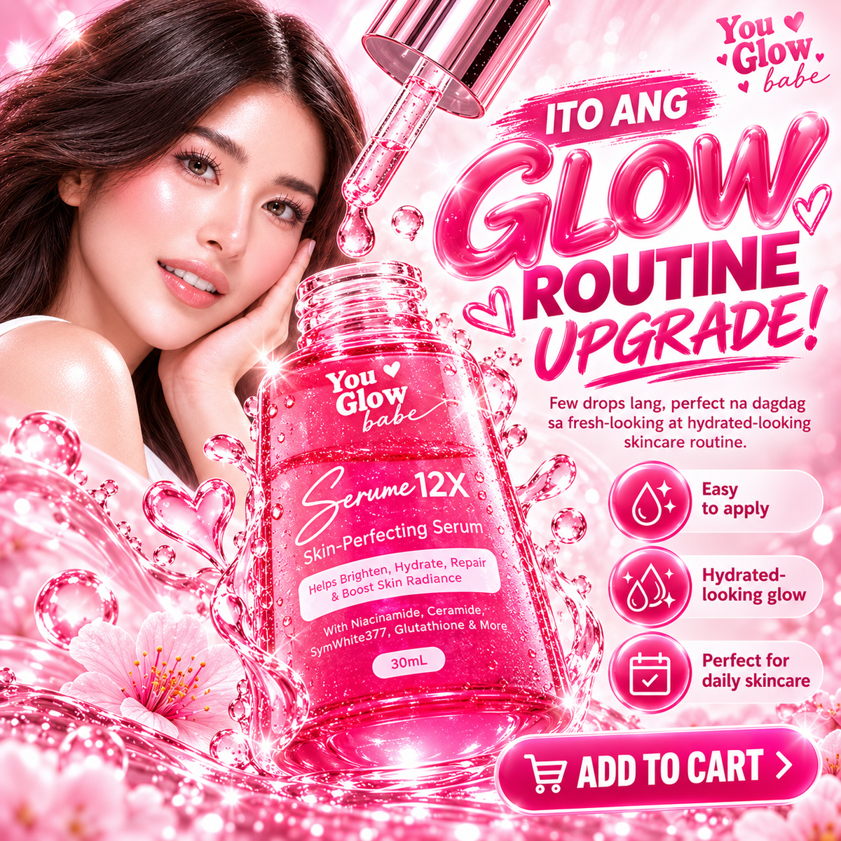 You Glow Babe Serume 12x Skin Perfecting Serum 30ml