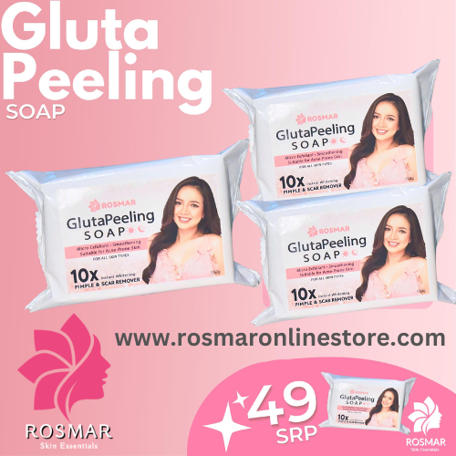 ROSMAR GLUTA PEELING SOAP