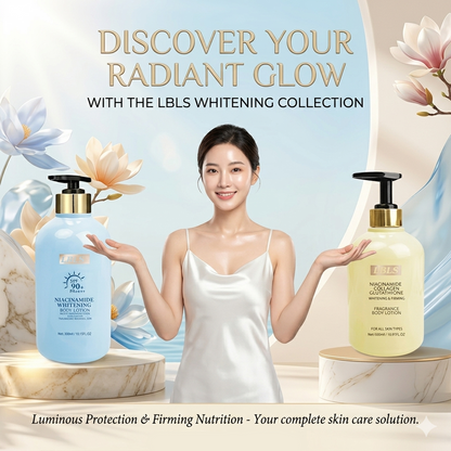 LBLS Niacinamide Whitening SPF 90+ PA+++ & Niacinamide Collagen Glutathione Body Lotion