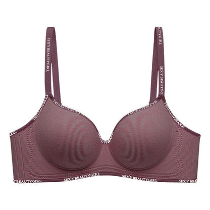 Non Wire Breathable Push Up Bra
