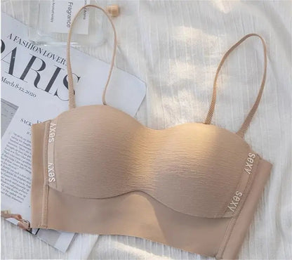 Seamless Soft Sponge Non-Wire Push Up Bra