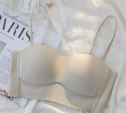 Seamless Soft Sponge Non-Wire Push Up Bra