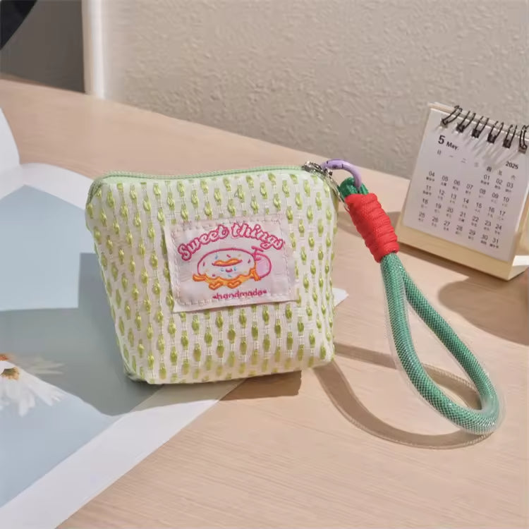 Mini Waffle Texture Pouch