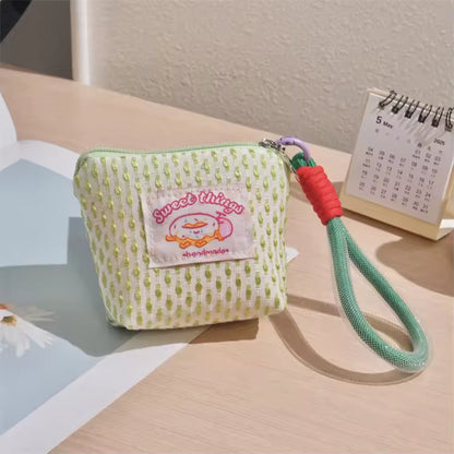 Mini Waffle Texture Pouch