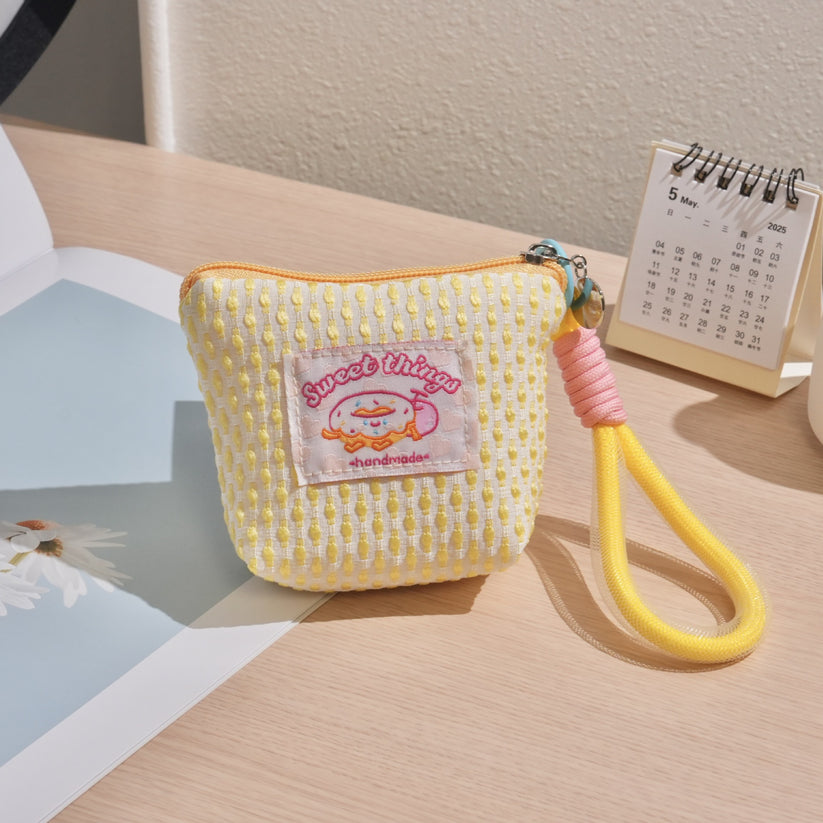 Mini Waffle Texture Pouch