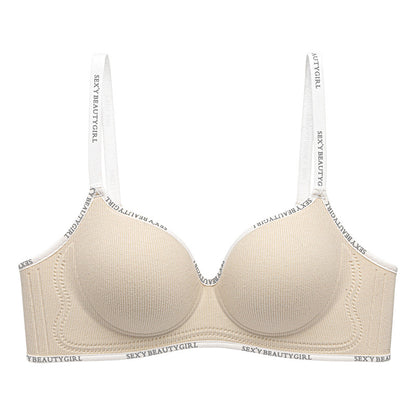 Non Wire Breathable Push Up Bra