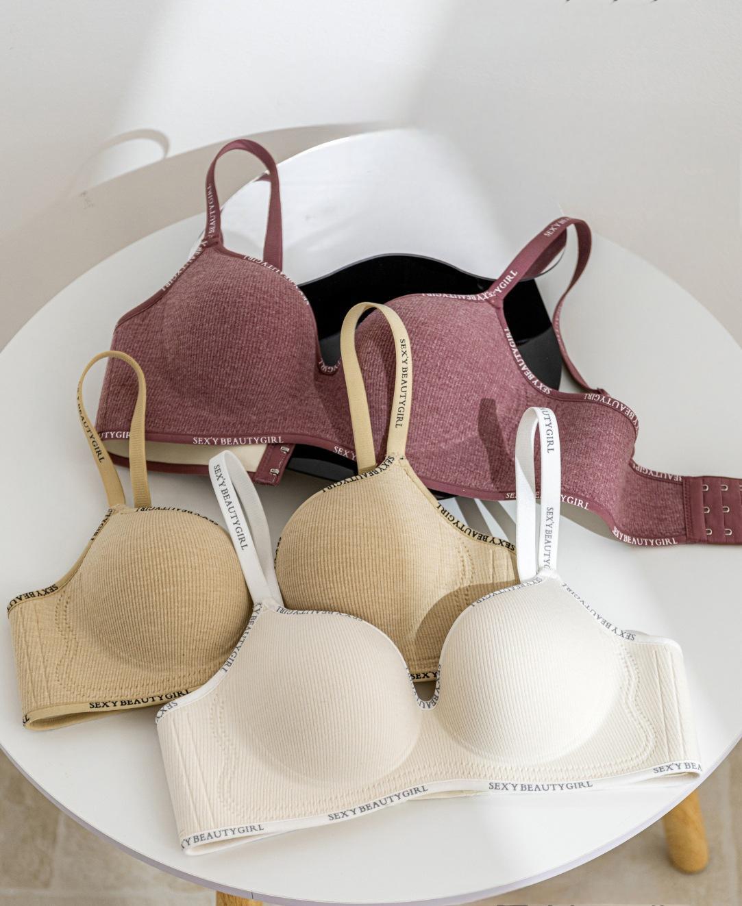 Non Wire Breathable Push Up Bra