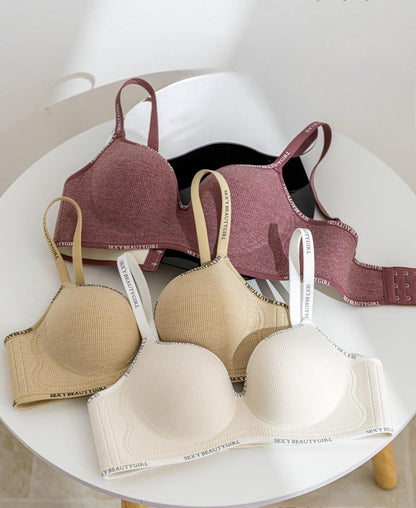 Non Wire Breathable Push Up Bra