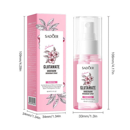 SADOER Sakura Glutamate Underarm Deodorant Spray 40ml