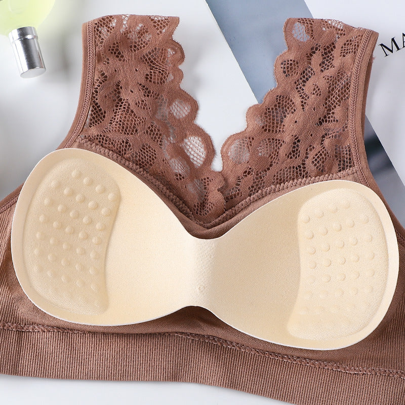 Sexy Lace Padded Wireless Bralette