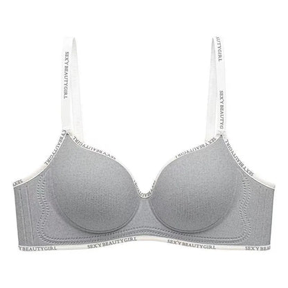 Non Wire Breathable Push Up Bra