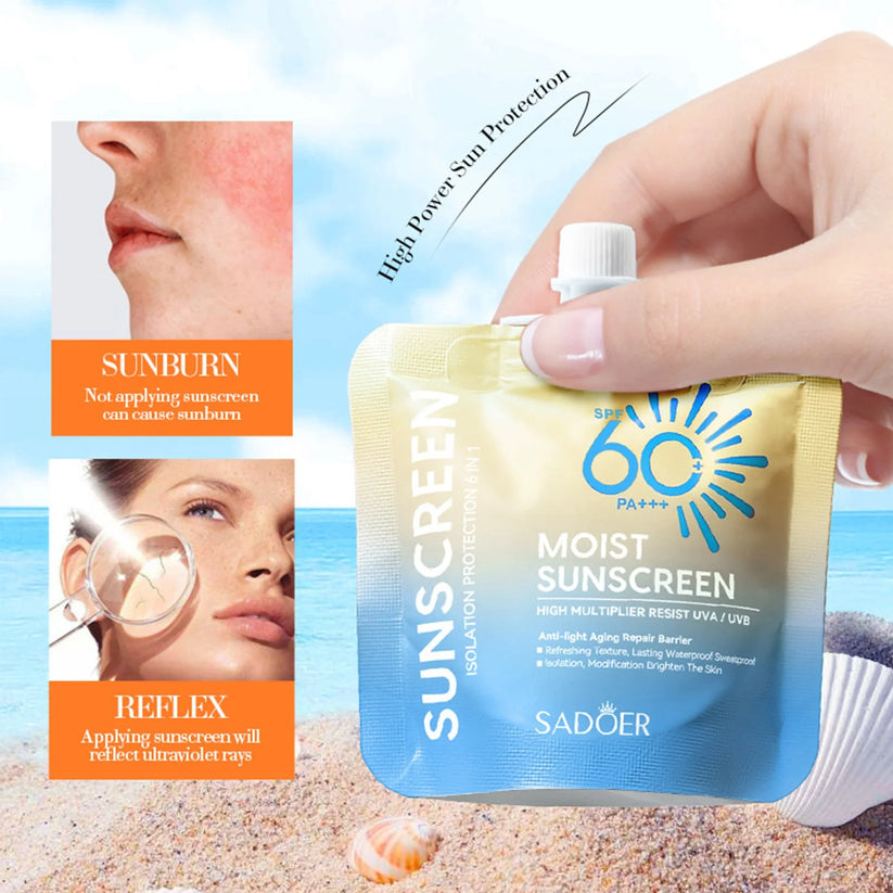 SADOER SPF60+ PA+++ Moisturizing Sunscreen 30g