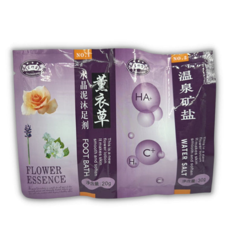 Crystal Mud Foot Bath Jelly Salt for Foot Spa