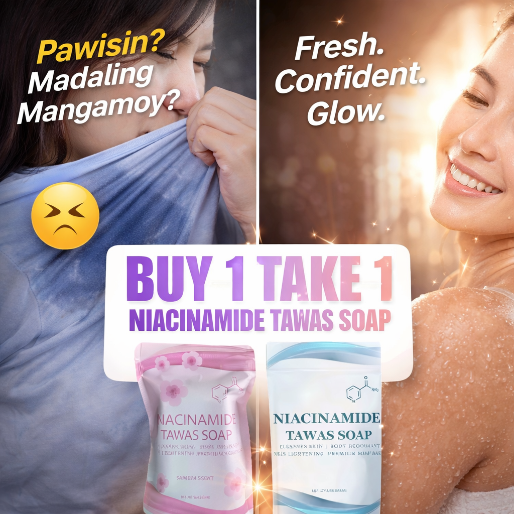 BUY 1 TAKE 1 NIACINAMIDE TAWAS SOAP