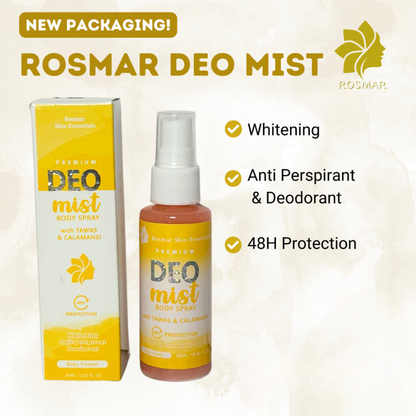 ROSMAR Kagayaku Deo Mist Spray Tawas with Calamansi