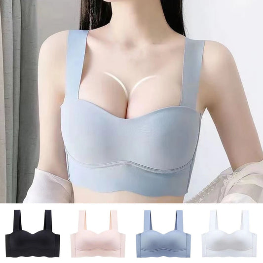 Seamless Non Wire Crop Top Bra