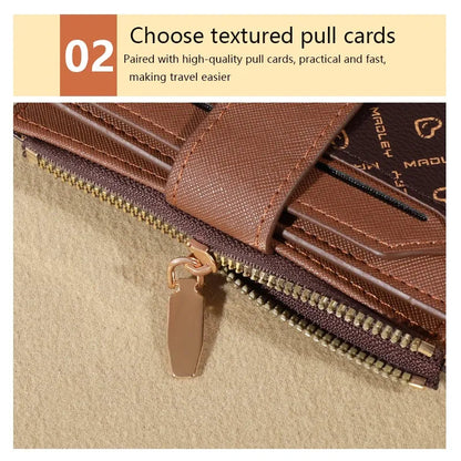 Women's Retro Leather Wallet