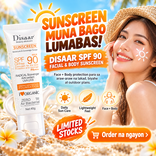 ORIGINAL Disaar SPF 90 Facial Body Sunscreen