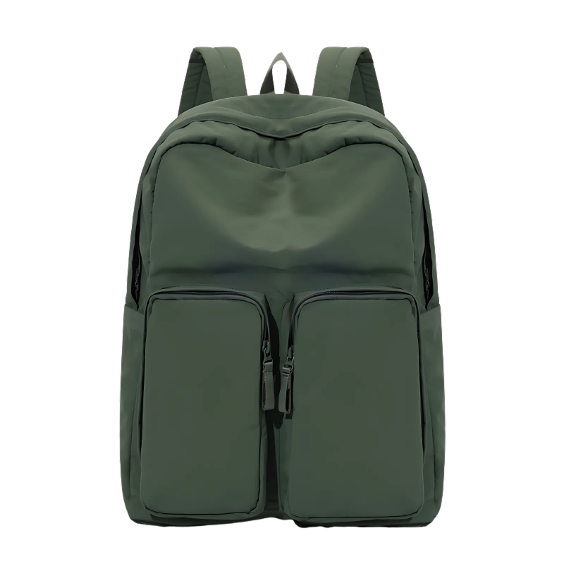 Large Capacity Multi-Pocket Nylon Backpack