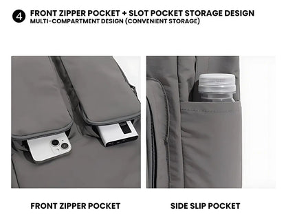 Large Capacity Multi-Pocket Nylon Backpack