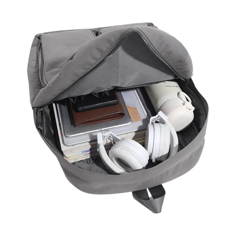 Large Capacity Multi-Pocket Nylon Backpack