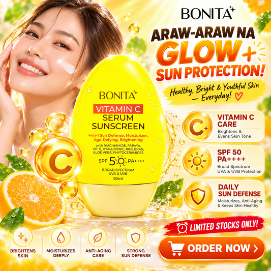 BONITA Vitamin C Serum Sunscreen SPF 50 PA++++