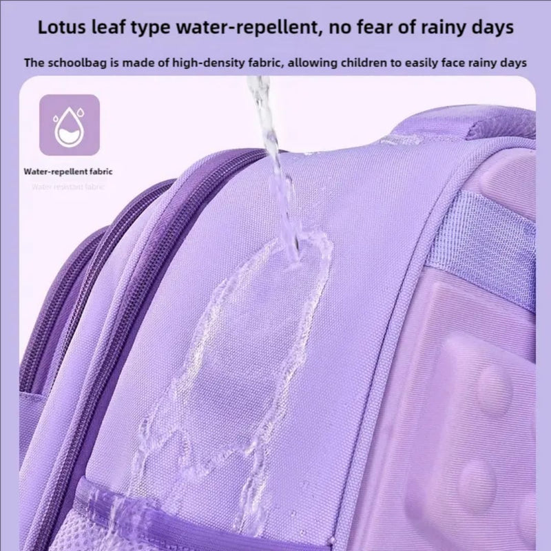 Multi-Pocket Waterproof School Backpack
