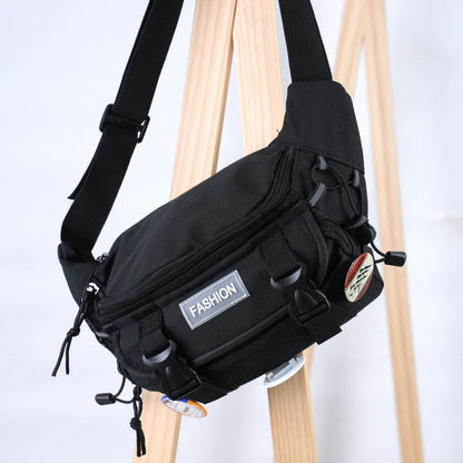 Japan Style Multi-Pocket Streetwear Fanny Pack