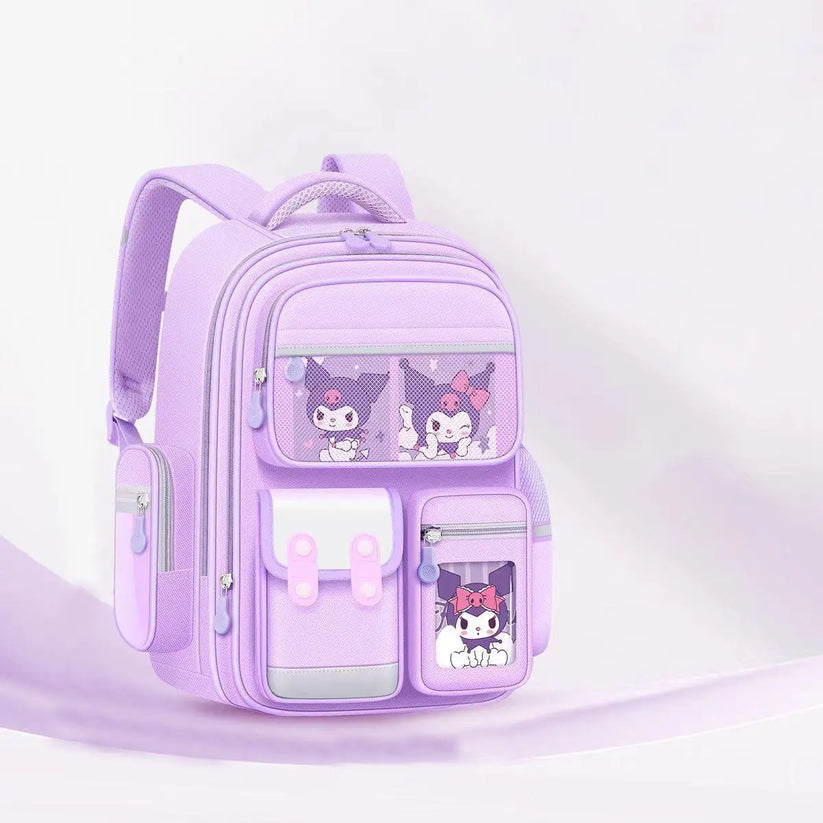 Multi-Pocket Waterproof School Backpack
