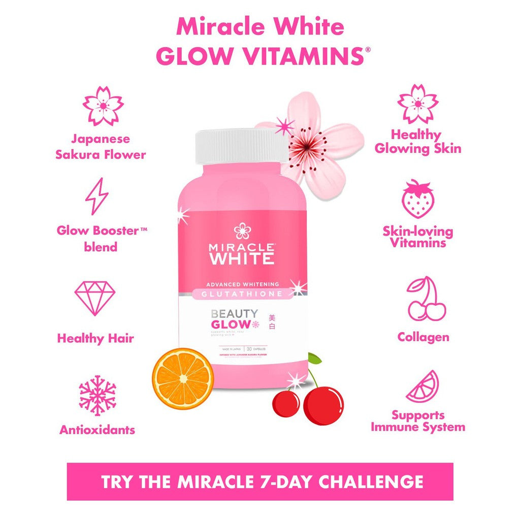 Miracle White Advanced Whitening Glutathione