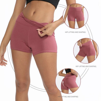 High Waist Compression Shorts for Women
