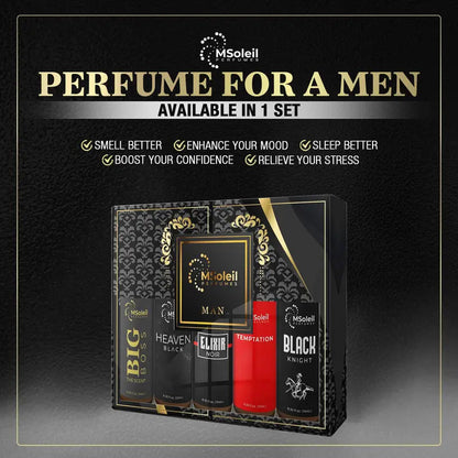 MSOLEIL Oil Base Roll-on Perfume Set