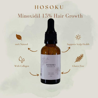 AUTHENTIC MINOXIDIL HOSOKU 15% HAIR GROWTH