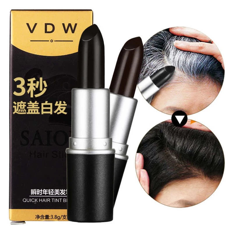 Pure Plant Hair Dye Stick For Covering White Hair