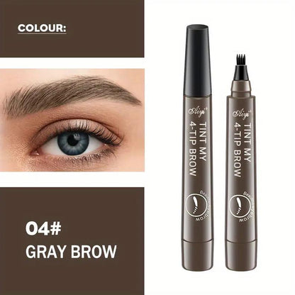 Waterproof 4 Tip Liquid Brow Tattoo Pen
