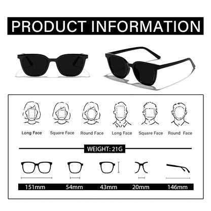 Classic Square Fashion Sunglasses