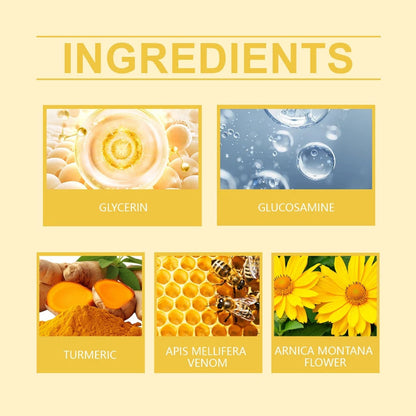 SOUTH MOON Bee Venom Pain Relief Cream for Arthritis, Muscle & Joint Soreness