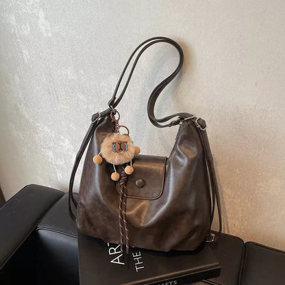 Trendy Soft Leather 3-Way Bag