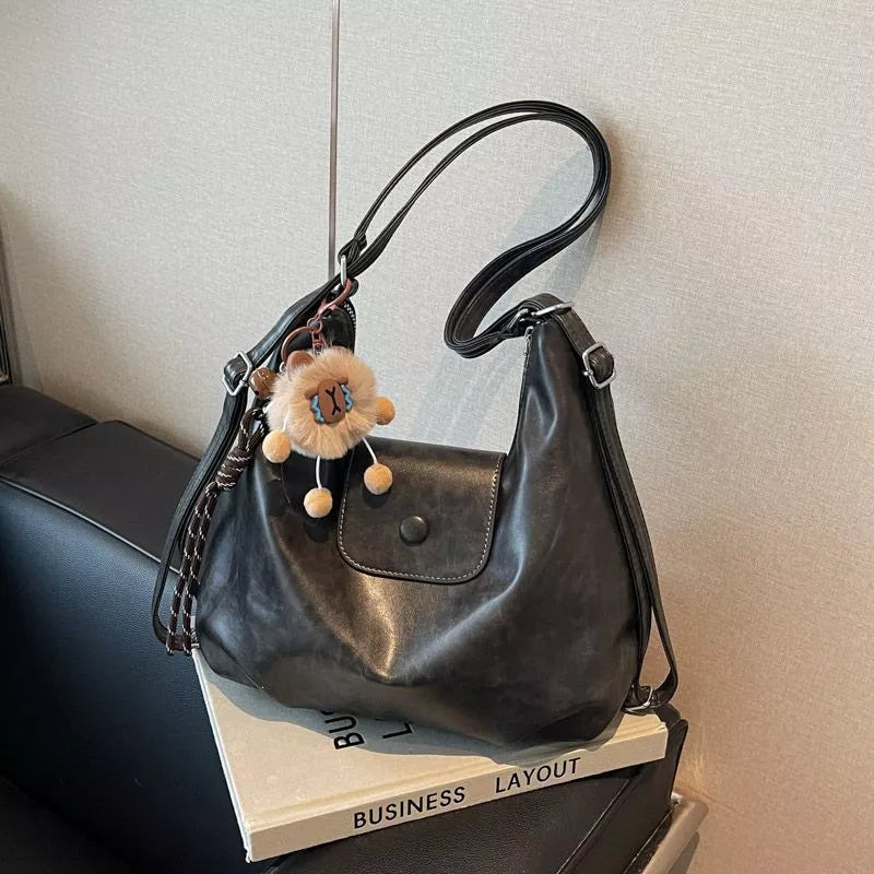 Trendy Soft Leather 3-Way Bag