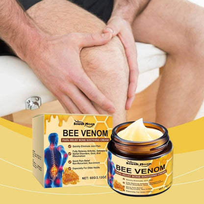 SOUTH MOON Bee Venom Pain Relief Cream for Arthritis, Muscle & Joint Soreness