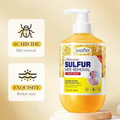 SADOER Sulfur Mite Removal Body Wash 500ml